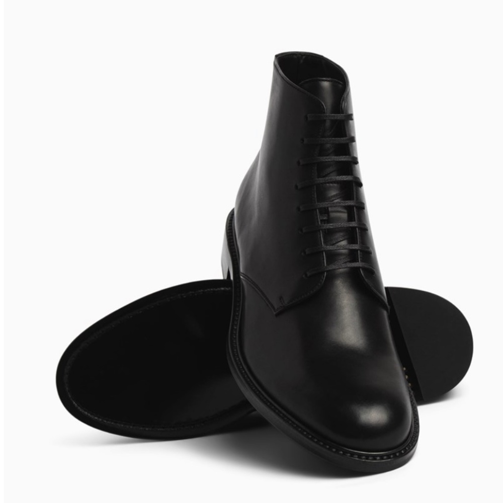 Saint Laurent Army lace-up boots